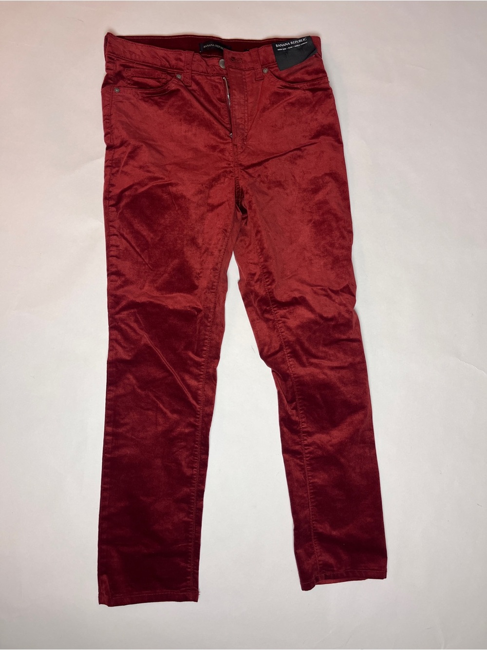 Banana Republic Women's Deep Red Skinny Jeans